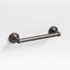 View Classic 4" Round Brushed Bronze Cabinet Drawer Bar Pull - image 1 of 6