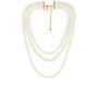 Three Strand Necklace in Pe...