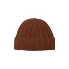 Nordstrom Woold &amp; Cashmere Rib Beanie, Main, color, Vicuna