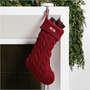 View Red Cable Knit Christm...