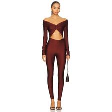  Kendall Jumpsuit in Burgundy 