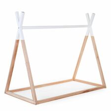 Childhome Tipi Cot Bed Frame - White