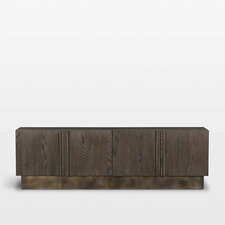View Torrid 84" Espresso Oak Media Console - image 1 of 12
