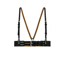 petit moments Valentina Harness in Black | REVOLVE