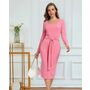 Women's Long Sleeve Tie Spl...