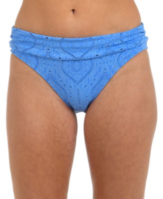  Women's Mantra Shirred Hipster Bikini Bottoms