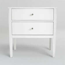 View Mason 26" White Nightstand - image 1 of 8