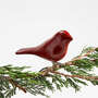 View Red Wood Bird Christma...
