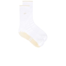 Female Model wearing 437 The Reformer Socks Accessories. Showing image 1 of 4