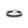LAGOS Men's Anthem Ceramic Link Bracelet, Main, color, Black
