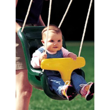 Kidwise Molded Infant Swing - Green/Yellow