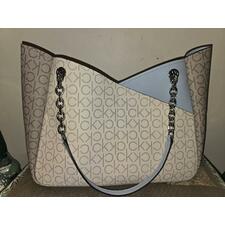 Zoe Signature Chain Tote Bag 