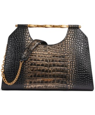  Women's Commack Metallic Croco Clutch