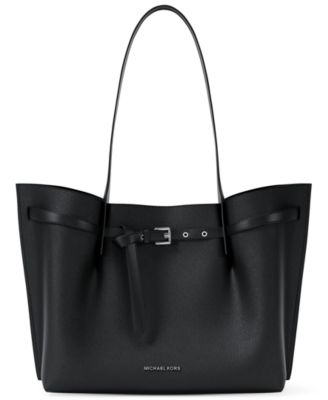  Emilia Large East West Center Zip Tote Bag