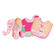 Trend Lab Sherbet Bib And Buddy Set