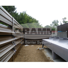 Aluminium Louvred Absorptive Noise Barriers 5