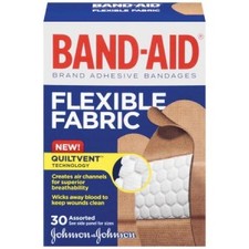 Shop Band-aid Flexible Fabric Adhesive Bandages Online