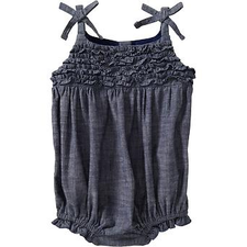 Chambray Rompers for Baby | Old Navy