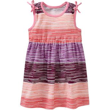 Striped Jersey Tie-Shoulder Dresses for Baby | Old Navy