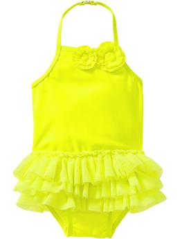 Halter Tutu-Swimsuits for Baby | Old Navy