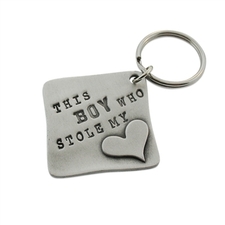 Stole My Heart Key Chain