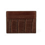 Polo Tan Crocodile Cardholder