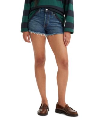 501® Cotton High-Rise Denim Shorts