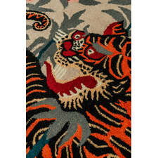 Double Tibetan Tiger Rug - Wool Tiger Rug South Africa