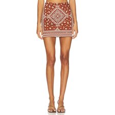 Female Model wearing Amanda Uprichard Hope Skirt Skirts. Showing image 1 of 6