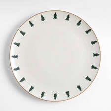 View Green Trees Stoneware Dinner Plate - image 1 of 3