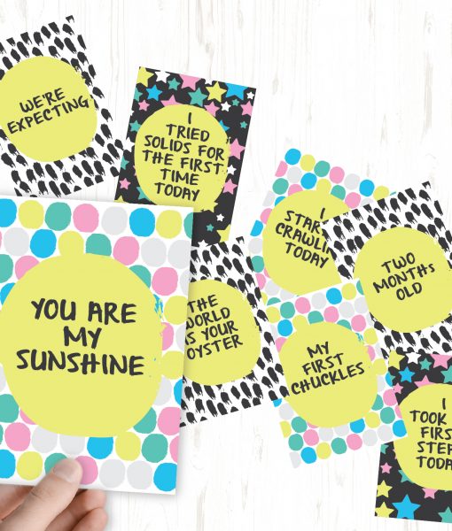 Baby Milestone Cards Austra...