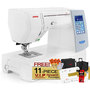 Janome Memory Craft Horizon 8200 QCP Special Edition Computerized Sewing Machine w/ FREE! 11-Piece V.I.P Reward Package and FREE! Next-Day Shipping