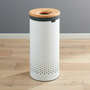 View Brabantia White 9.2-Gallon Laundry Bin with Cork Lid - image 1 of 2