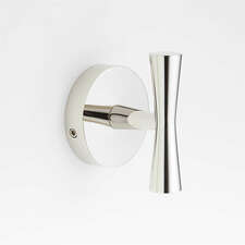 View Tapered Polished Chrome Bathroom Towel Hook - image 1 of 3