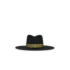 Lack of Color Rancher Hat in Noir &amp; Gold Special | REVOLVE