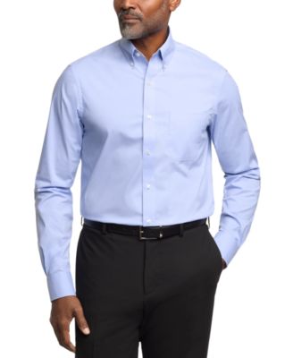 Men's Regular Fit Wrinkle Resistant Stretch Dress Shirt