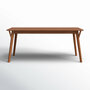 Evanston 71" Wood Dining Ta...