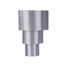 Outdoor Pocket Lantern Outdoor LED Wall Light, Chrome