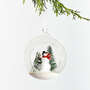 View Snowman Snow Globe Chr...