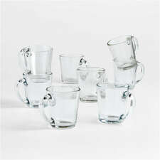 View Moderno 13.5-oz. Clear Coffee Mugs, Set of 8 - image 1 of 12