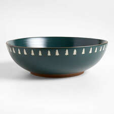 View Green Trees Stoneware Serving Bowl - image 1 of 3