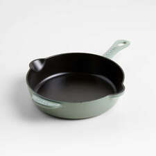 View Staub ® 8.5" Eucalytpus Enameled Cast Iron Traditional Deep Skillet - image 1 of 5