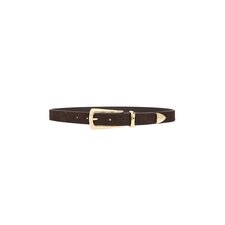 Favorite Daughter The Suede Statement Belt in Chocolate | REVOLVE