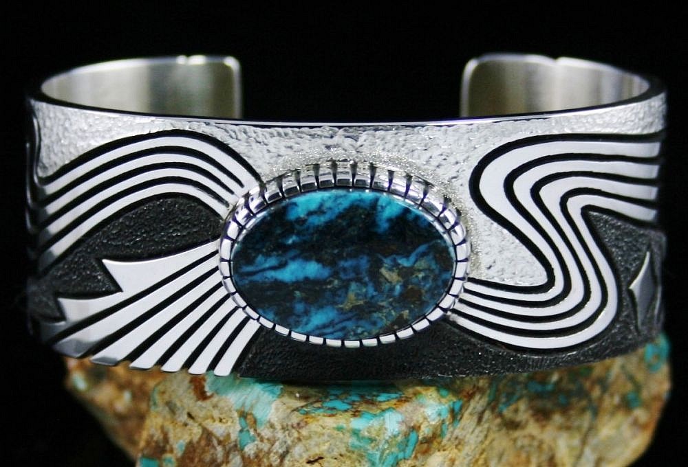 Alton Bedonie Apache Blue T...