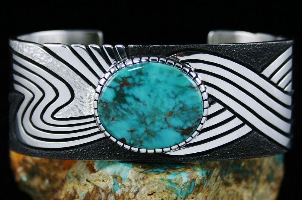 Alton Bedonie Fox Turquoise...