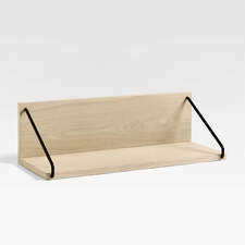 View Batten White Oak Reversible Shelf - image 1 of 6