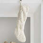 View Ivory Cozy Knit Christ...