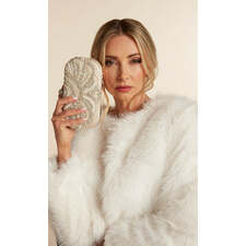 MAYBELLE BEADED CLUTCH