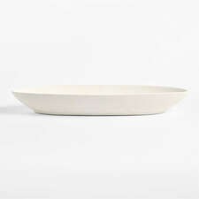 View Studio White Ceramic Long Decorative Bowl - image 1 of 5