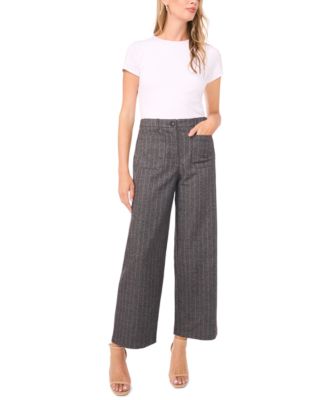  Women's Cropped Front Pocket Pants